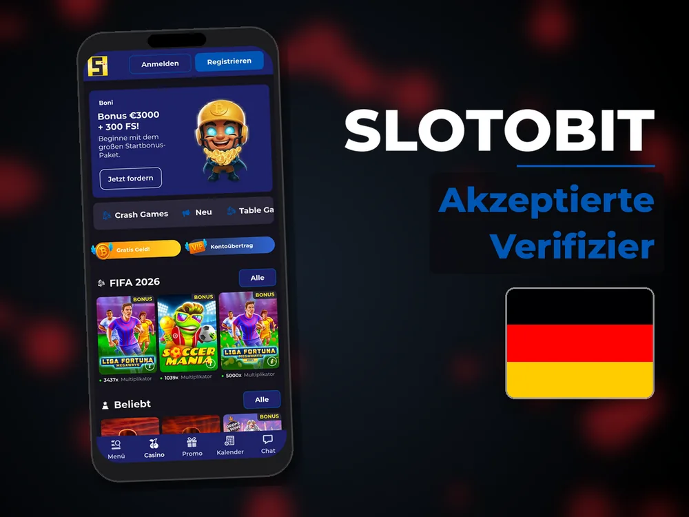 slotobit - Akzeptierte Verifizier
