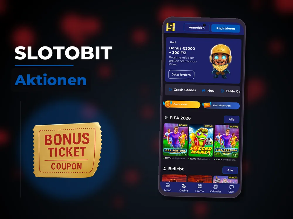 slotobit - Aktionen