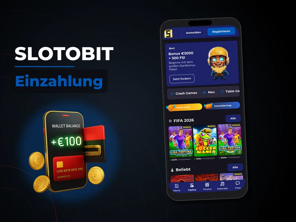 slotobit - Einzahlung