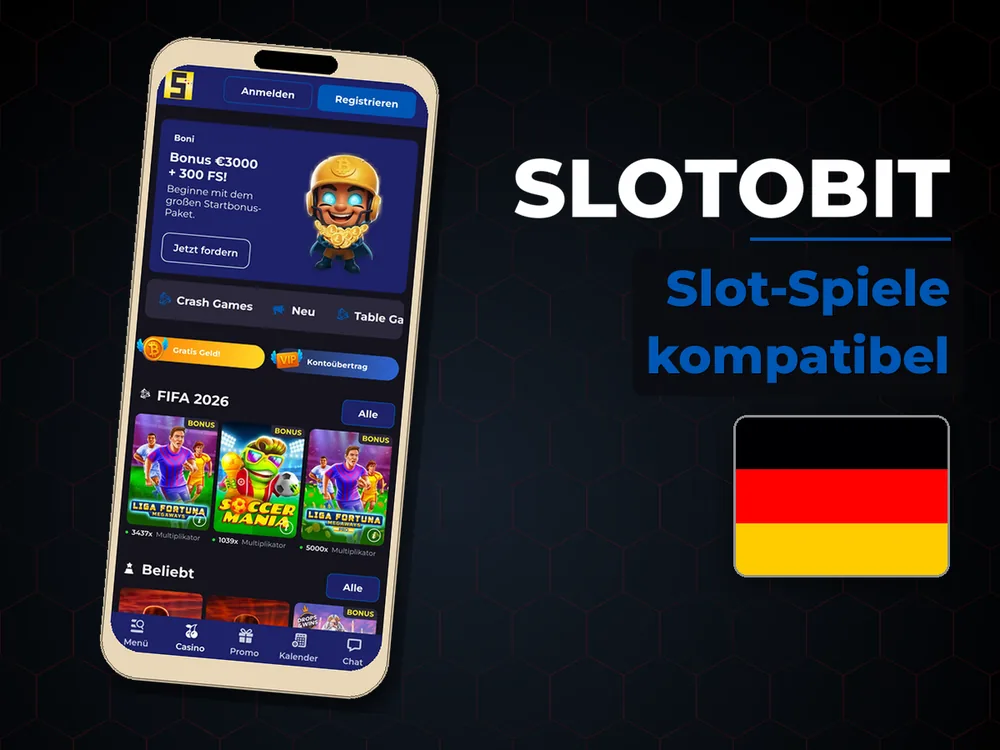 slotobit - Slot-Spiele kompatibel