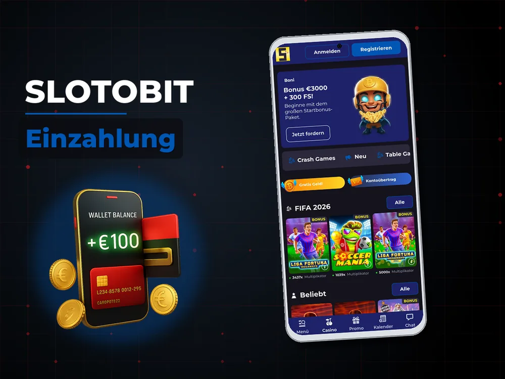 slotobit - Einzahlung