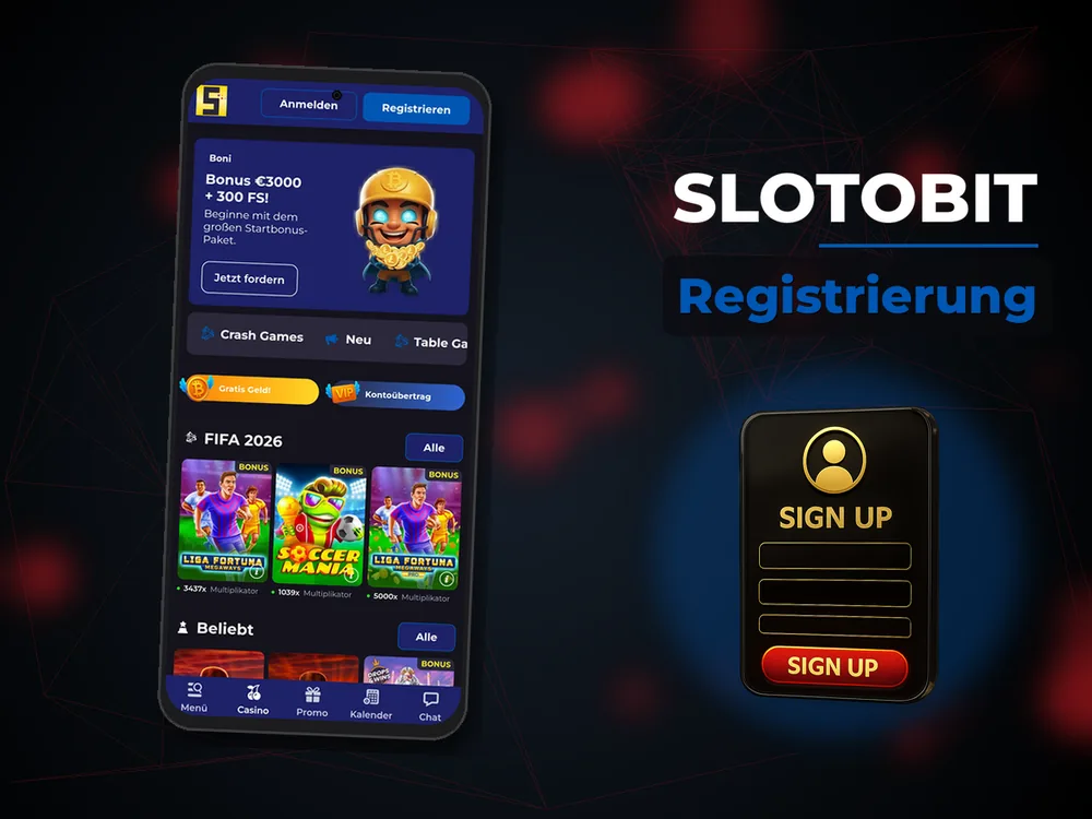 slotobit - Registrierung