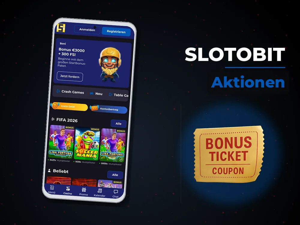 slotobit - Aktionen