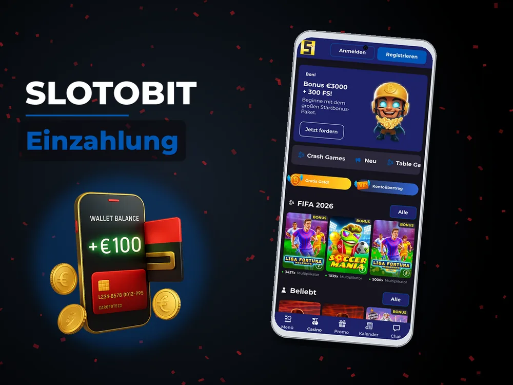 slotobit - Einzahlung