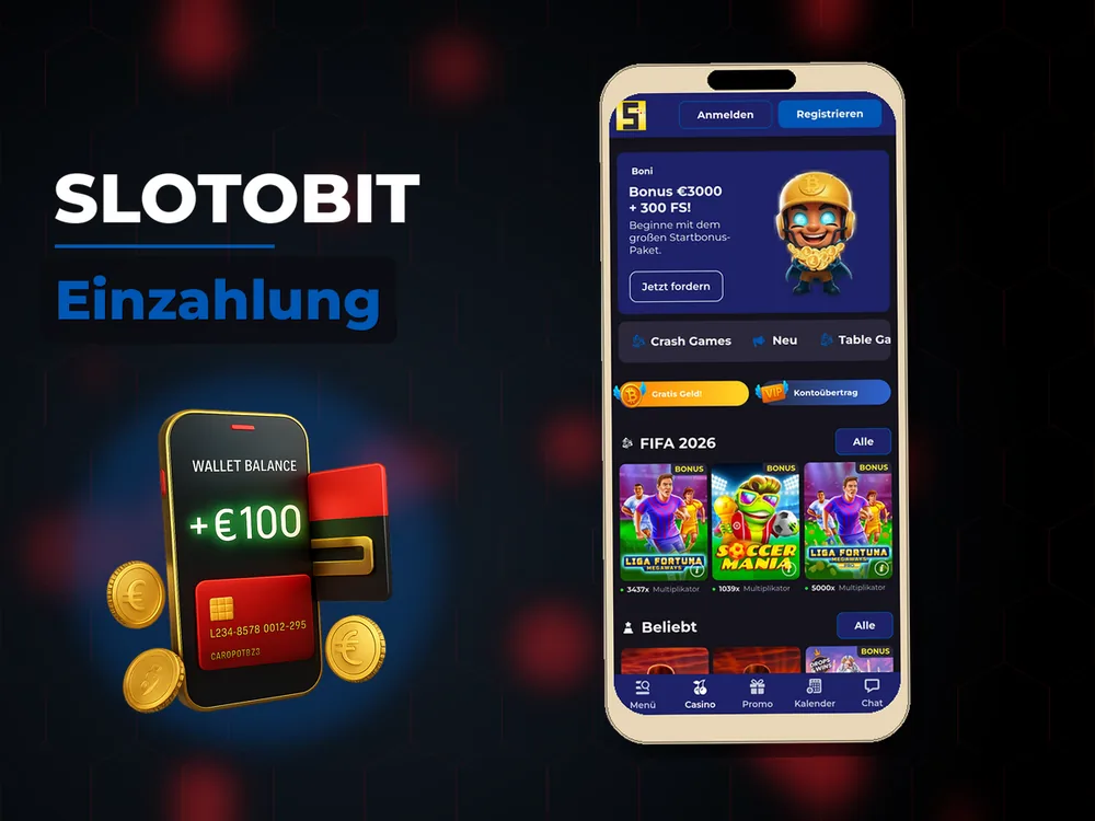 slotobit - Einzahlung